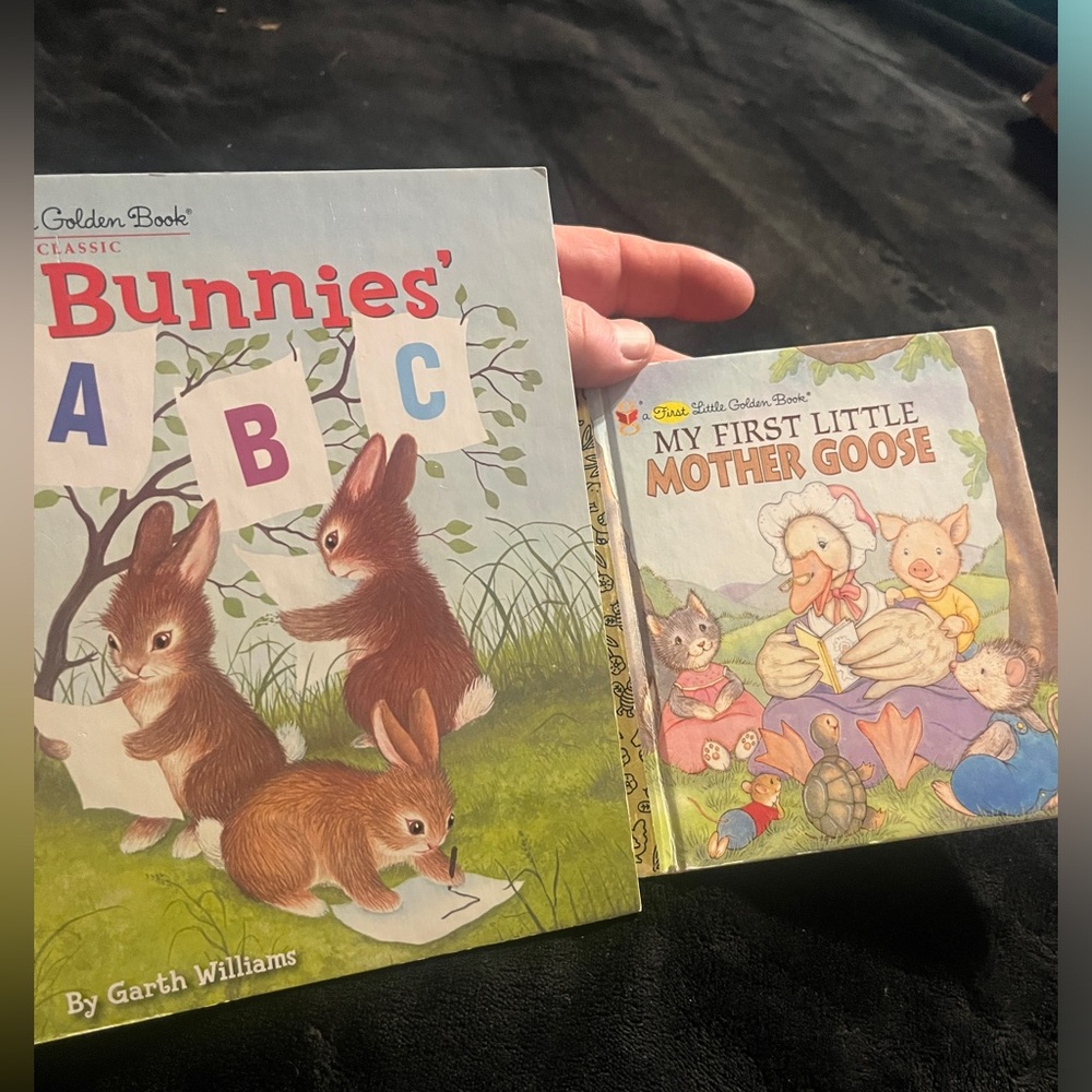 Golden book C. & Little Golden book ABC Bunnies & My First Little Mother Goose